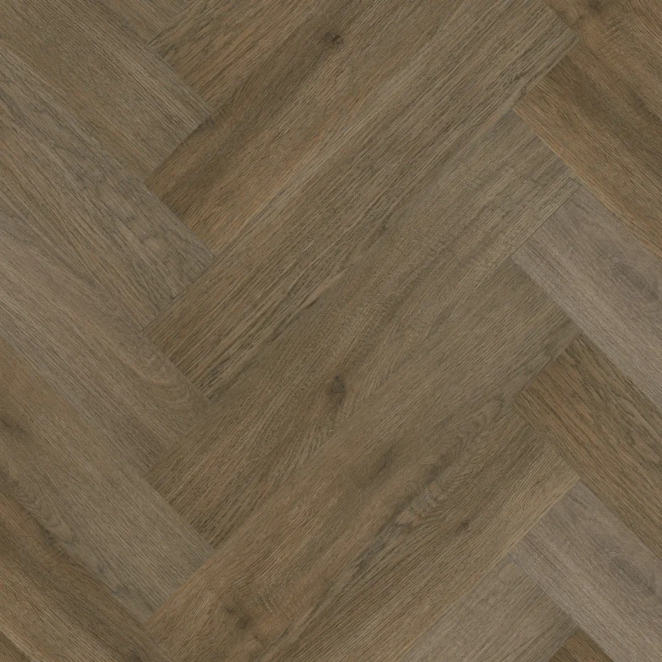 Кварцвиниловый SPC ламинат Home Expert Parquet Дуб Ливингстон 33-3009 венгерская елка 615×123×3,5